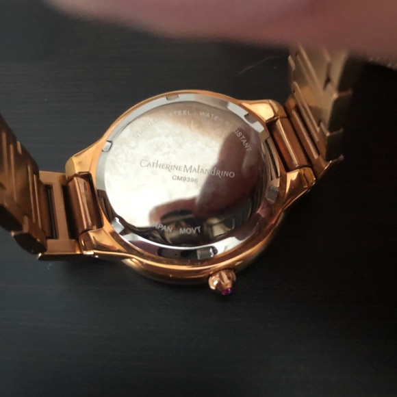 Catherine Malandrino Rose Gold Tone Watch - Picture 4 of 5